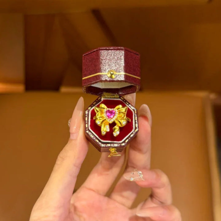 Sailor Moon Golden Bow Open Ring