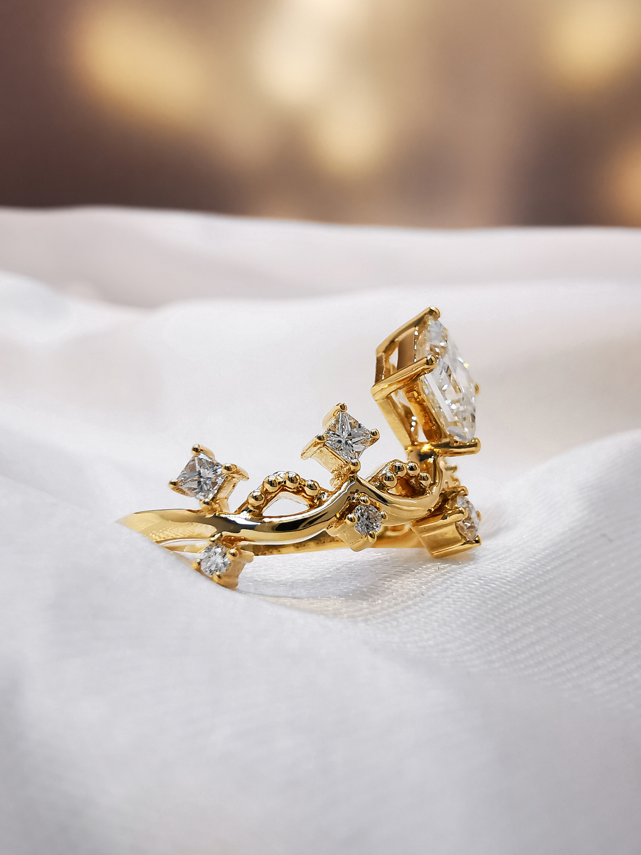 “Coronation Ball” Engagement Ring